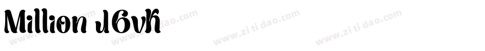 Million-J6vK字体转换