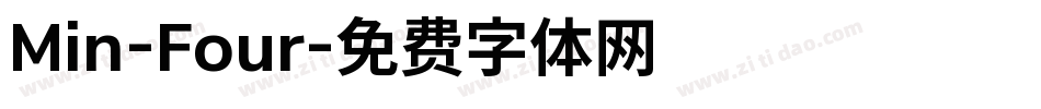 Min-Four字体转换