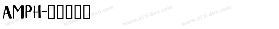 AMPH字体转换