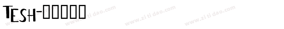 Tesh字体转换