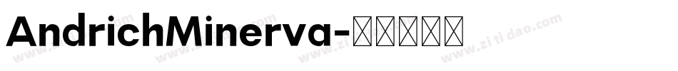 AndrichMinerva字体转换