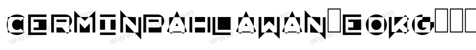 CerminPahlawan-EOKg字体转换