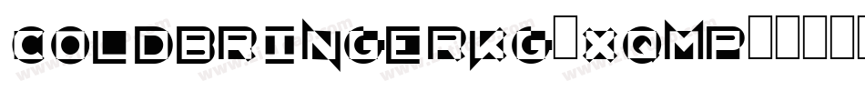 ColdbringerKg-XqmP字体转换
