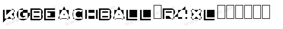KgBeachball-r4xL字体转换