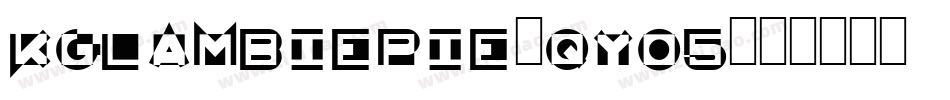 KgLambiePie-qYo5字体转换