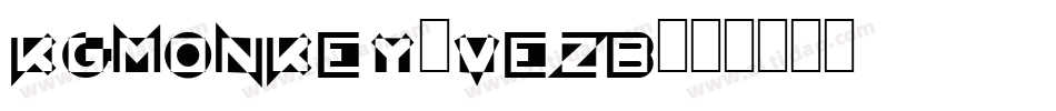 KgMonkey-VEzB字体转换