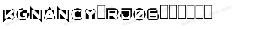 KgNancy-RJ06字体转换