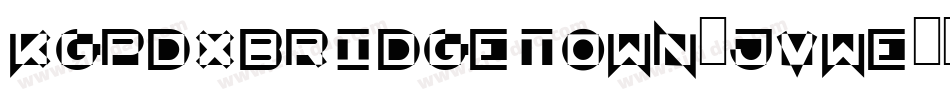 KgPdxBridgetown-JvwE字体转换