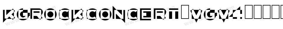 KgRockConcert-vgv4字体转换