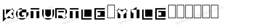 KgTurtle-y1Le字体转换