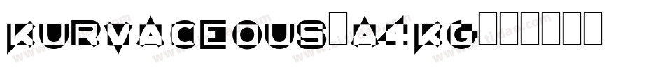 Kurvaceous-A4Kg字体转换