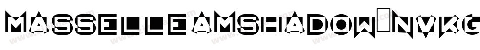 Masselleamshadow-nvKg字体转换