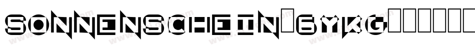 Sonnenschein-6YKg字体转换