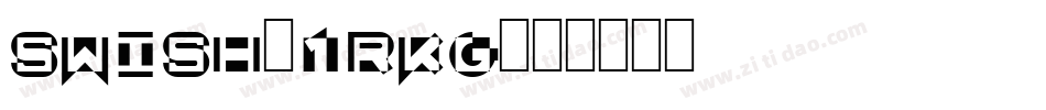 Swish-1RKg字体转换