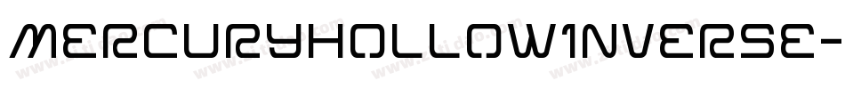 MercuryHollowInverse-pmyy字体转换