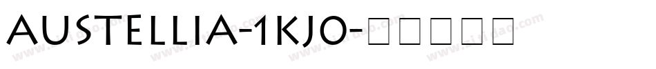 Austellia-1Kj0字体转换