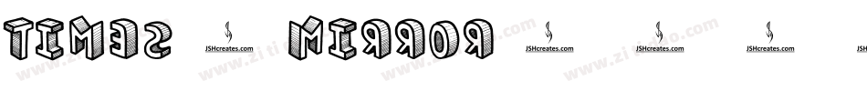 Times-Mirror字体转换