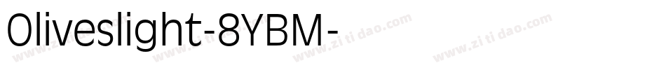 Oliveslight-8YBM字体转换