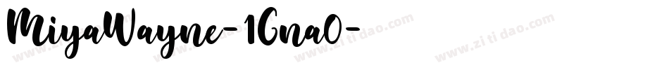 MiyaWayne-1Gna0字体转换