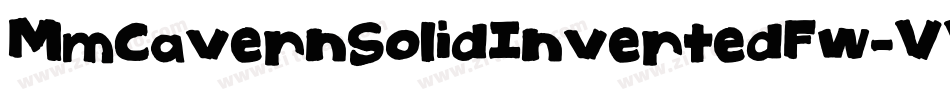 MmCavernSolidInvertedFw-VVVe字体转换 MmCavernSolidInvertedFw-VVVe字体转换