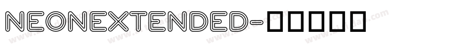 NeonExtended字体转换