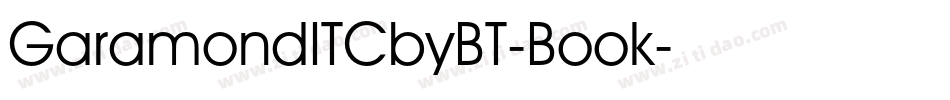 GaramondITCbyBT-Book字体转换 GaramondITCbyBT-Book字体转换