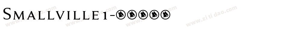 Smallville1字体转换