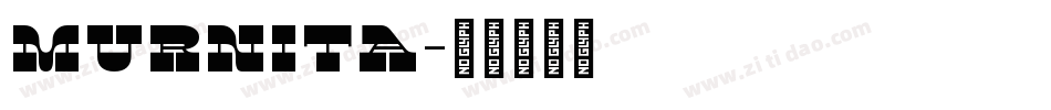 Murnita字体转换