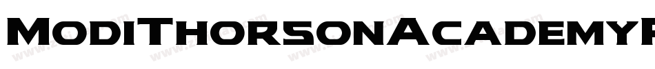 ModiThorsonAcademyRegular-lyLV字体转换