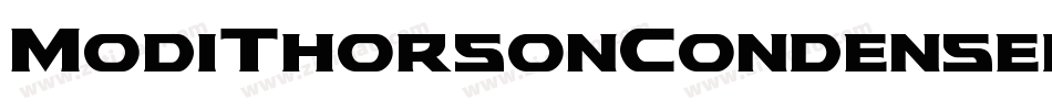ModiThorsonCondensedItalic-zzmX字体转换 ModiThorsonCondensedItalic-zzmX字体转换