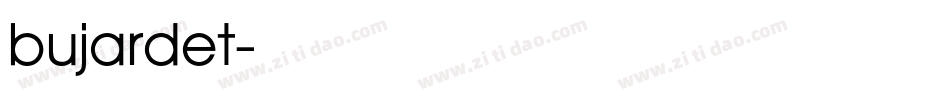 bujardet字体转换