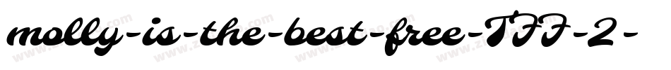 molly-is-the-best-free-TFF-2字体转换