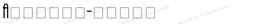 Aprilea字体转换