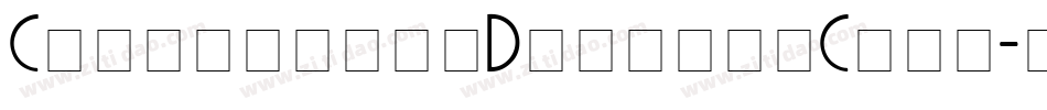 CruiselineDisplayCaps字体转换