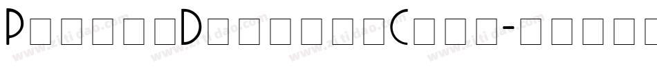 PlanksDisplayCaps字体转换