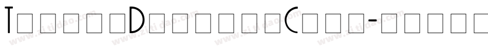 ThorinDisplayCaps字体转换