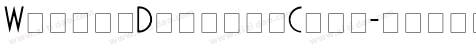 WankleDisplayCaps字体转换