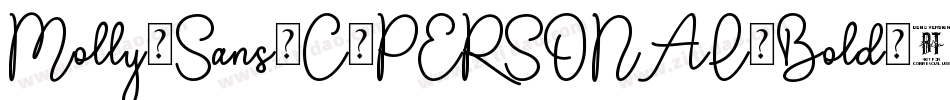 Molly-Sans-C-PERSONAL-Bold-2字体转换