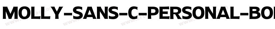 Molly-Sans-C-PERSONAL-Bold字体转换