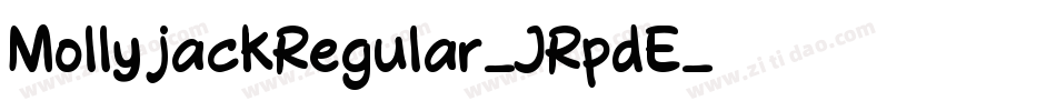MollyjackRegular-JRpdE字体转换