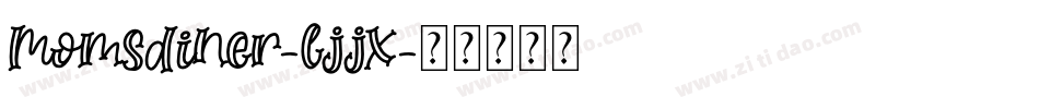 Momsdiner-ljjX字体转换