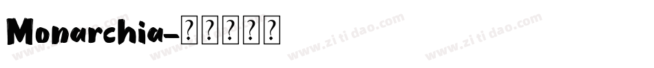 Monarchia字体转换