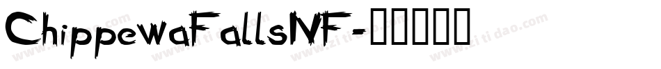 ChippewaFallsNF字体转换