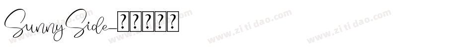 SunnySide字体转换