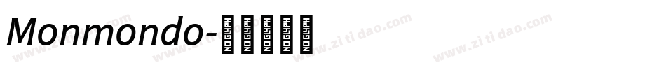 Monmondo字体转换