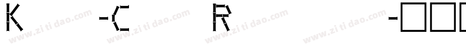 Kidy-CapsRegular字体转换
