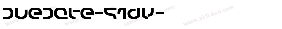DueDate-51dV字体转换