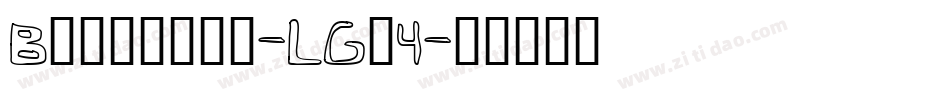 Barbaric-LGw4字体转换