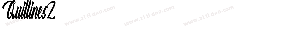 Quillines2字体转换