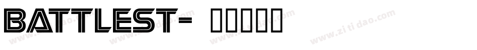 BATTLEST字体转换